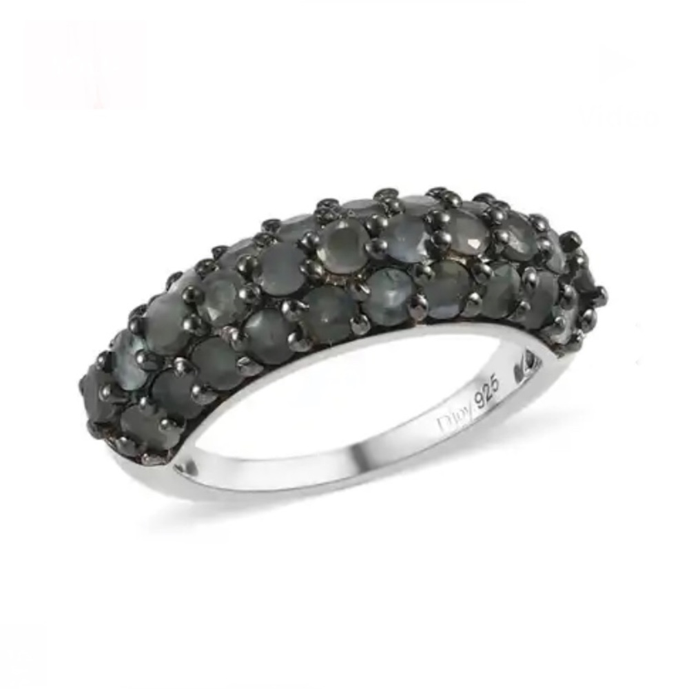 Narsipatnam Alexandrite Ring in Rhodium and Platinum/ Sterling Silver 2.25 ctw